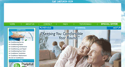 Desktop Screenshot of globalcoolingair.com
